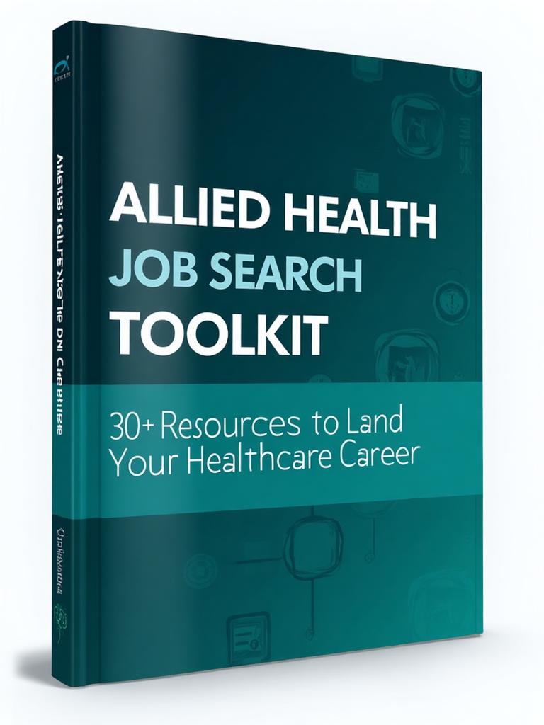 Allied Health Job Search Toolkit Cover